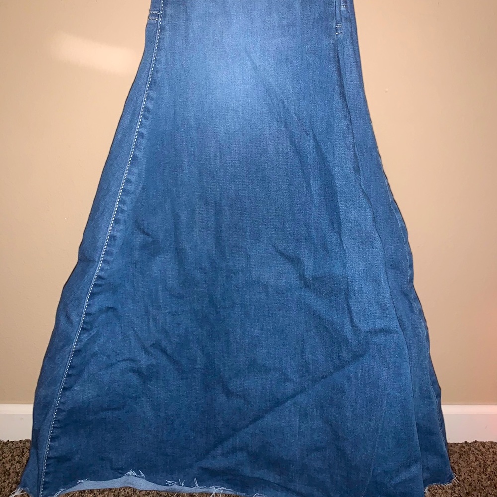 Super wide leg jeans